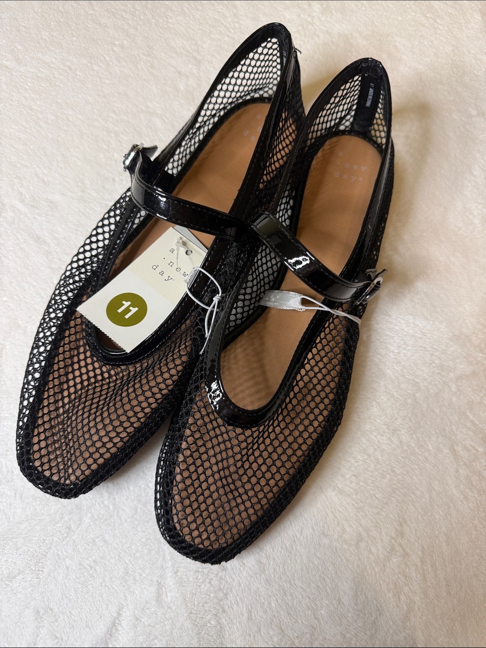 New Black Mesh Mary Jane’s A New Day 11